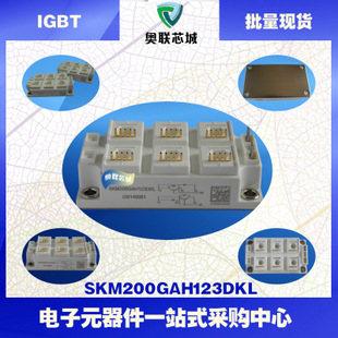 原裝功率紡織機IGBT模塊SKM200GAH123DKL.現(xiàn)貨直銷