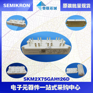 原裝功率IGBT模塊SKM2X75GAH126D批量現(xiàn)貨，特價直銷
