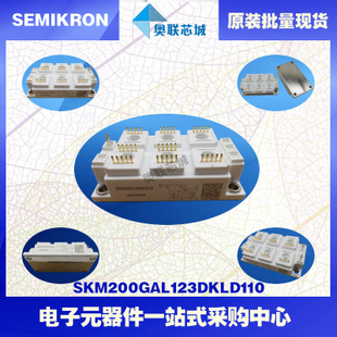 原裝功率IGBT模塊SKM200GAL123DKLD批量現(xiàn)貨，特價直銷