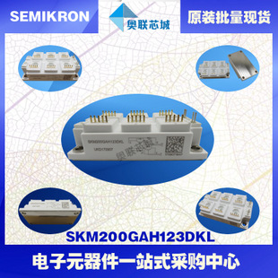 原裝功率IGBT模塊SKM200GAH123DKL批量現(xiàn)貨，特價直銷